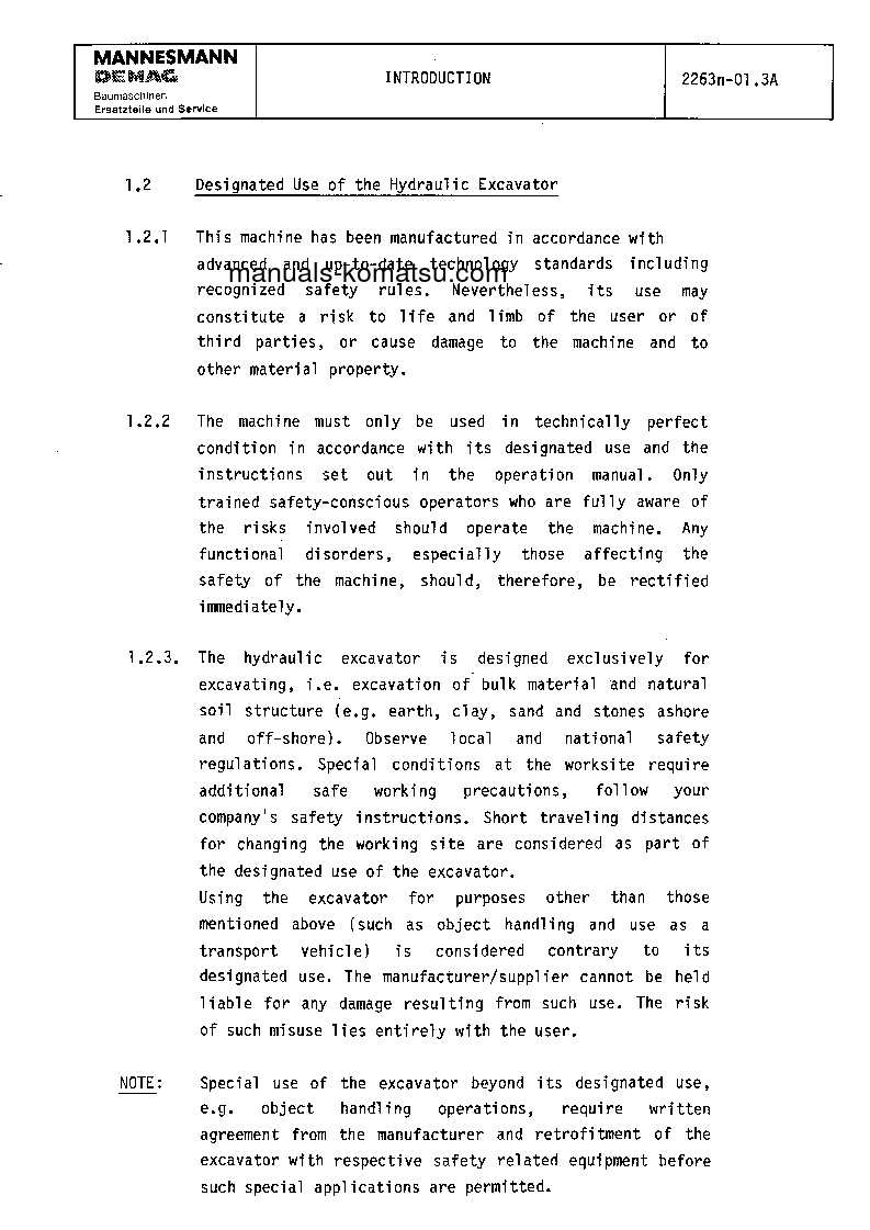 Protected: H185S(DEU) S/N 06108 Operation manual (English)