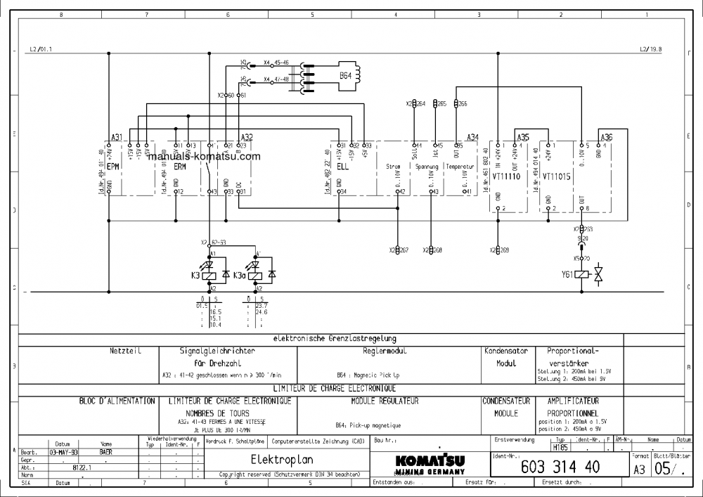 Protected: H185S(DEU) S/N 06108 Shop (repair) manual (English)
