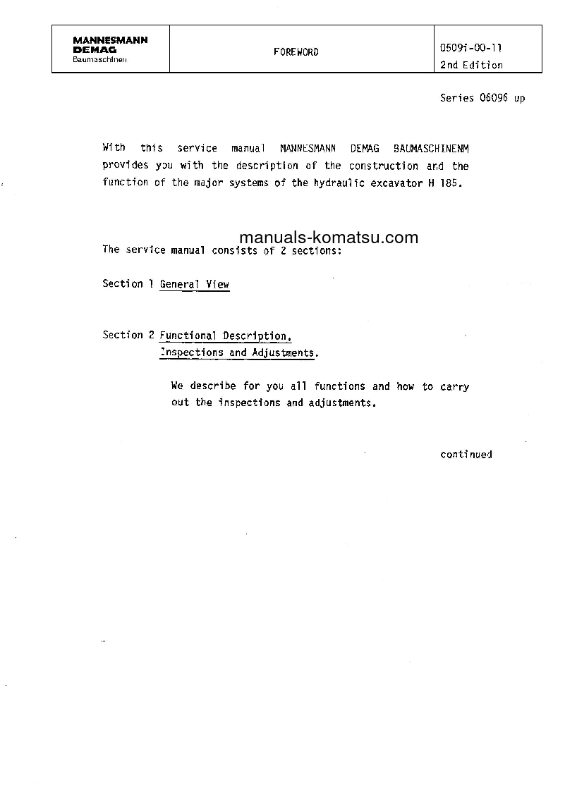 Protected: H185S(DEU) S/N 06111 Shop (repair) manual (English)