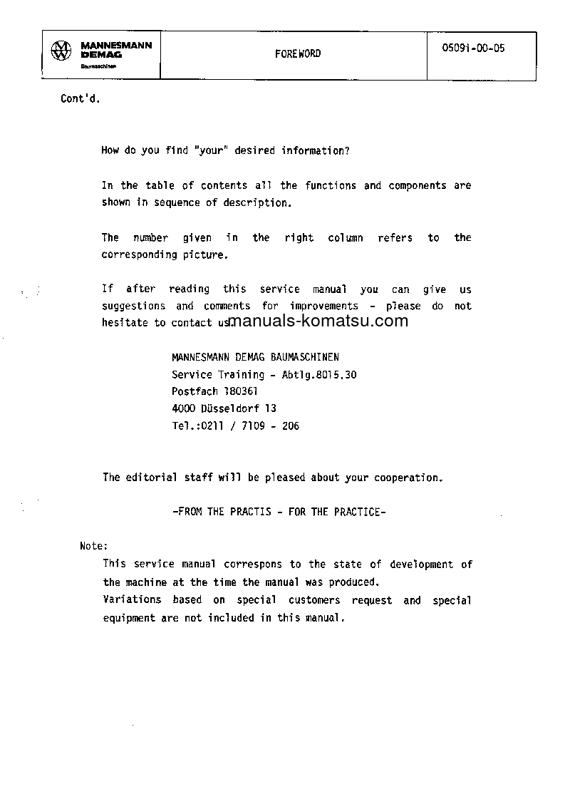 Protected: H285S(DEU) S/N 78067 Shop (repair) manual (English)