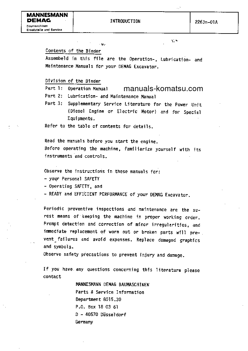 Protected: H285S(DEU) S/N 78111 Operation manual (English)