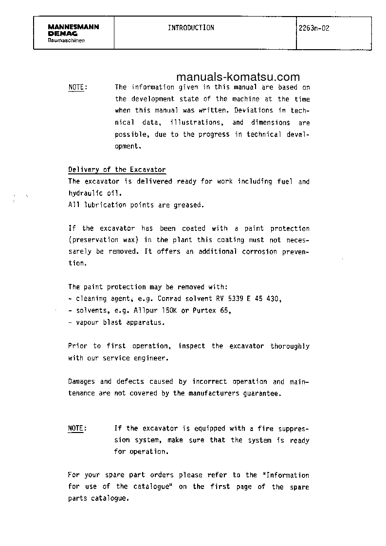 Protected: H285S(DEU) S/N 78111 Operation manual (English)