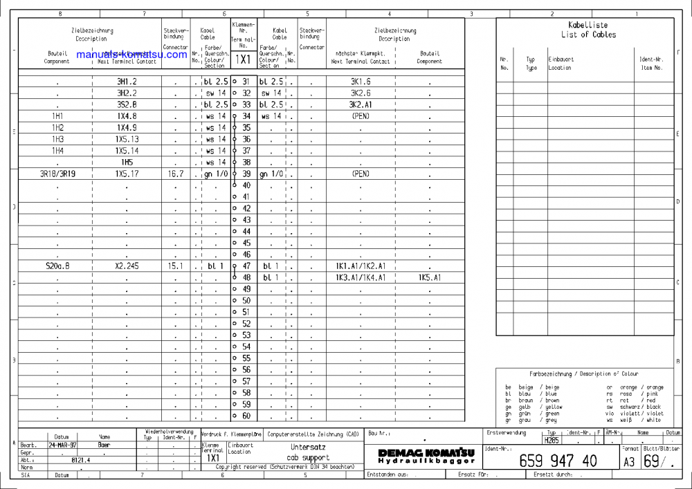 Protected: H285S(DEU) S/N 78135 Shop (repair) manual (English)