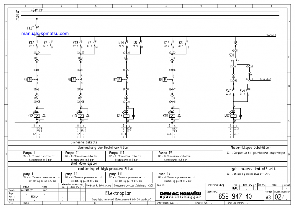 Protected: H285S(DEU) S/N 78135 Shop (repair) manual (English)