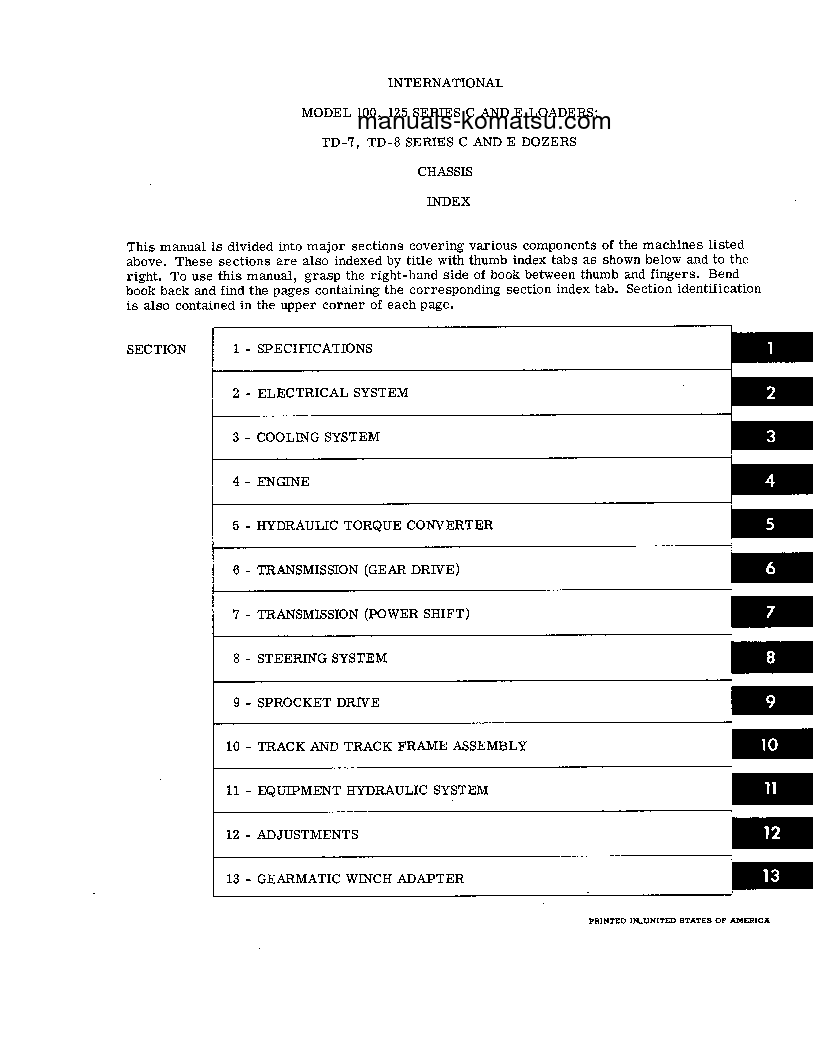 Protected: 125C S/N ALL Shop (repair) manual (English)