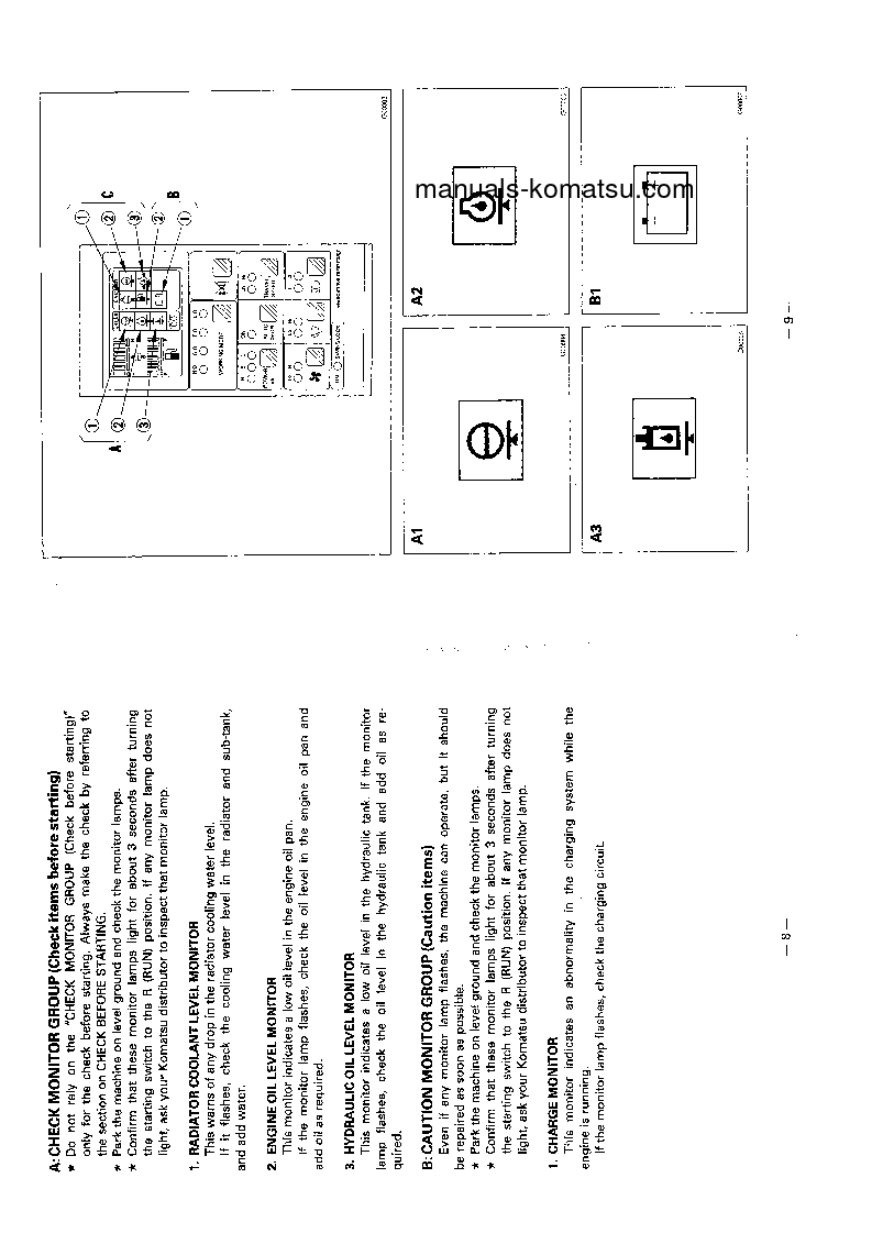 Protected: PC210-5(GBR)-K S/N K20001-K21557 Operation manual (English)