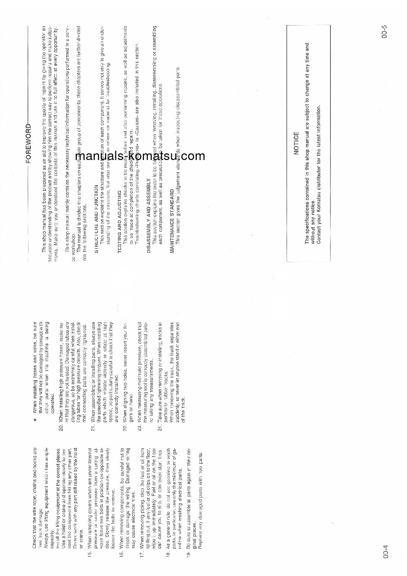 Protected: PC40-6(ITA) S/N F10001-UP Shop (repair) manual (English)