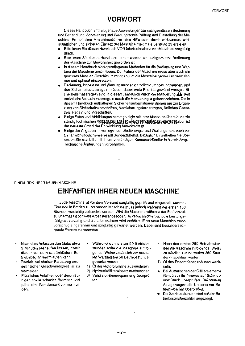 Protected: PC10-6(ITA) S/N F15001-UP Operation manual (German)