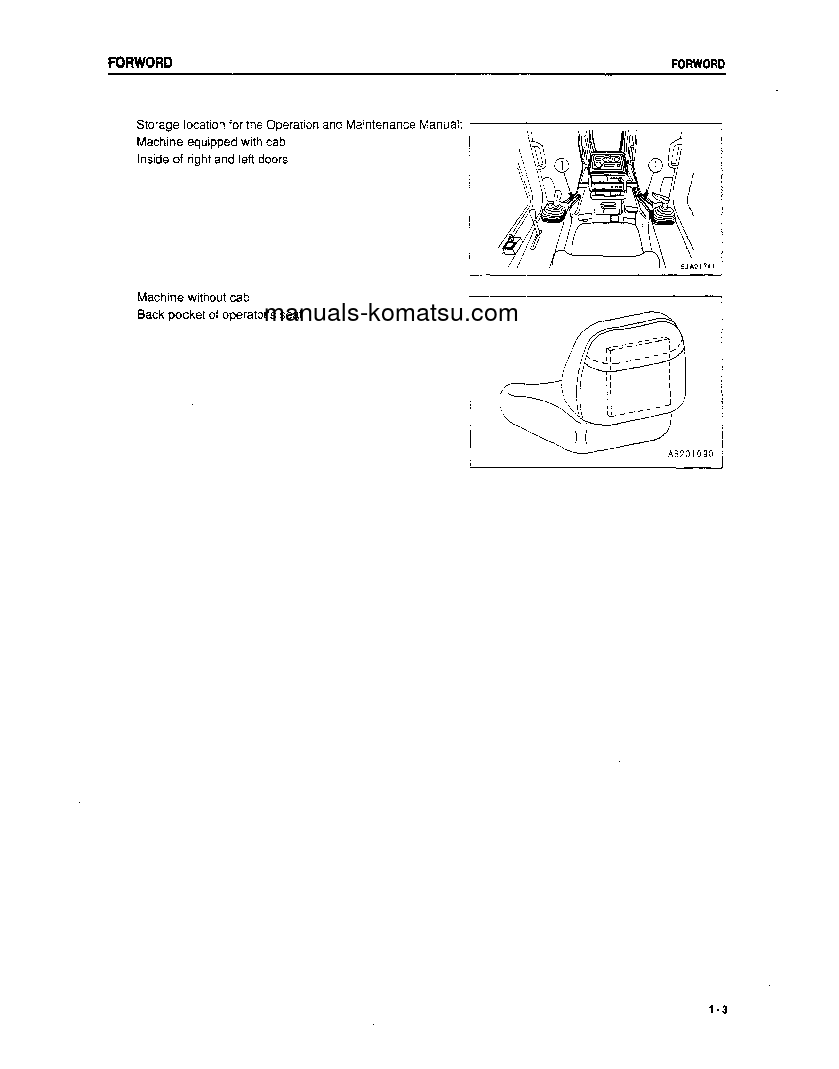 Protected: D61PX-12(BRA) S/N B1501-B3000 Operation manual (English)