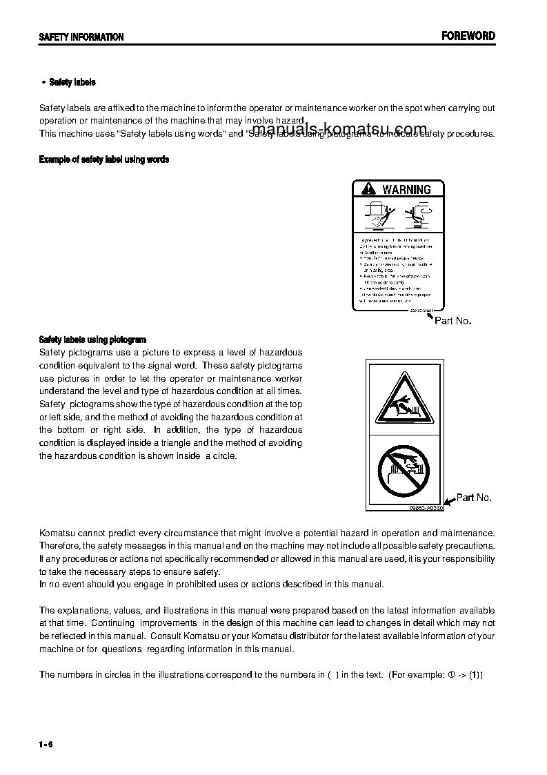 Protected: D41P-6(BRA) S/N B35001-B40000 Operation manual (English)