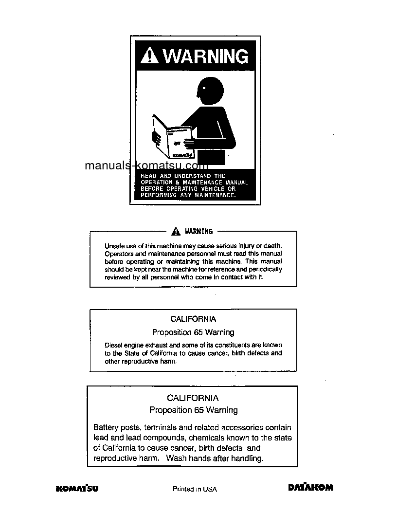 Protected: D51EXI-22(BRA) S/N B13500-UP Operation manual (English)