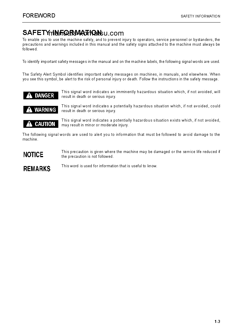 Protected: PC200LC-8(BRA) S/N B31331-UP Operation manual (English)