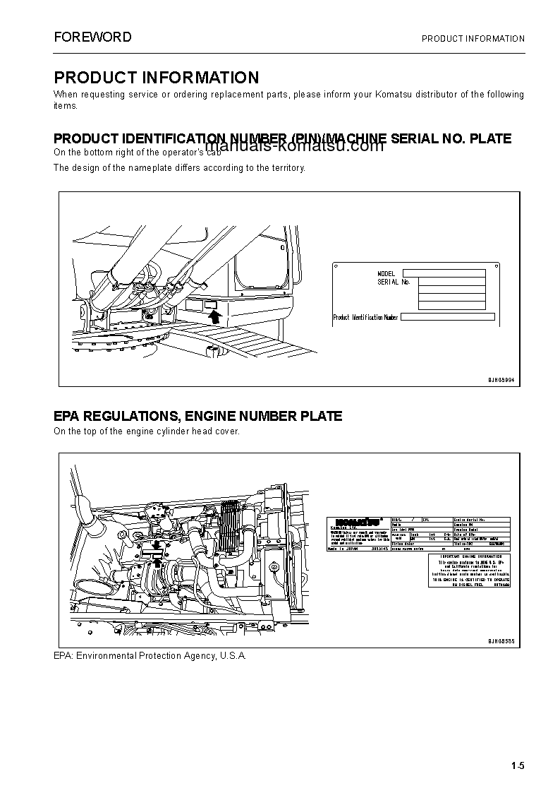 Protected: PC200LC-8(BRA) S/N B31331-UP Operation manual (English)