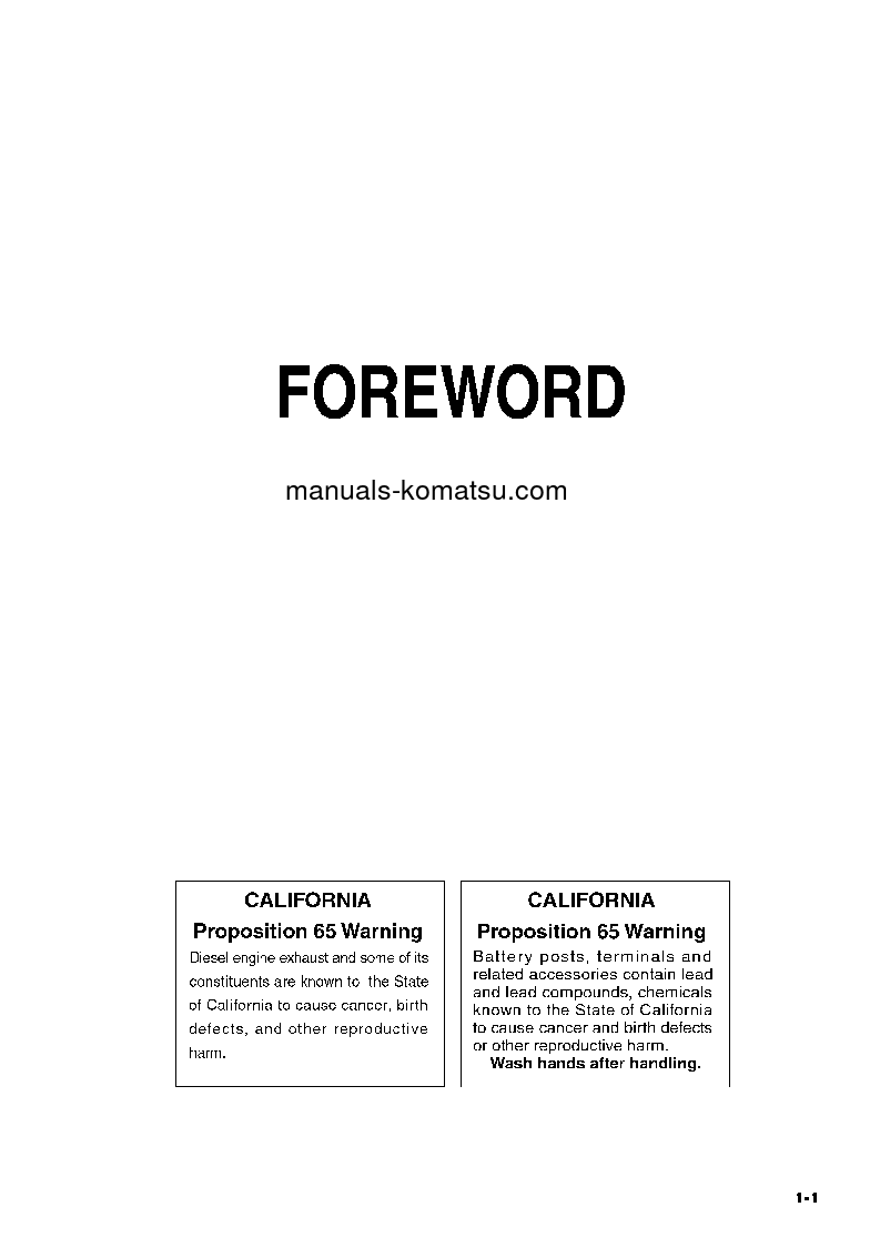 Protected: D61PX-12(BRA) S/N B3001-UP Operation manual (English)