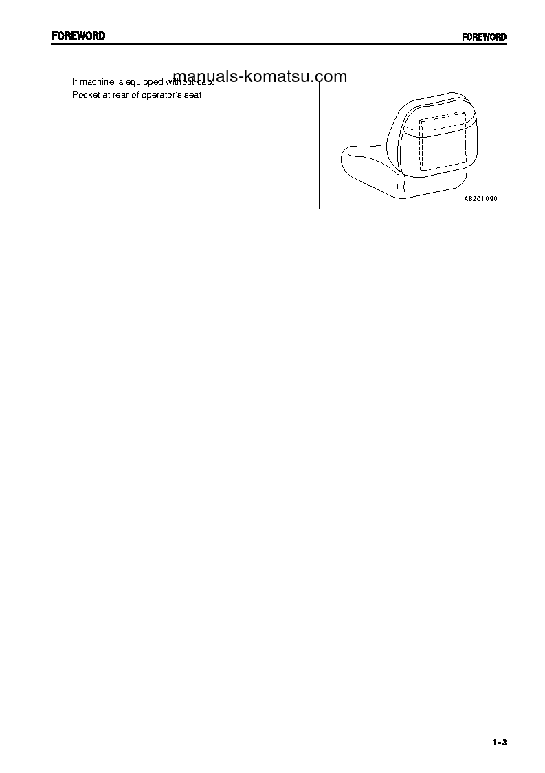 Protected: D61PX-12(BRA) S/N B3001-UP Operation manual (English)