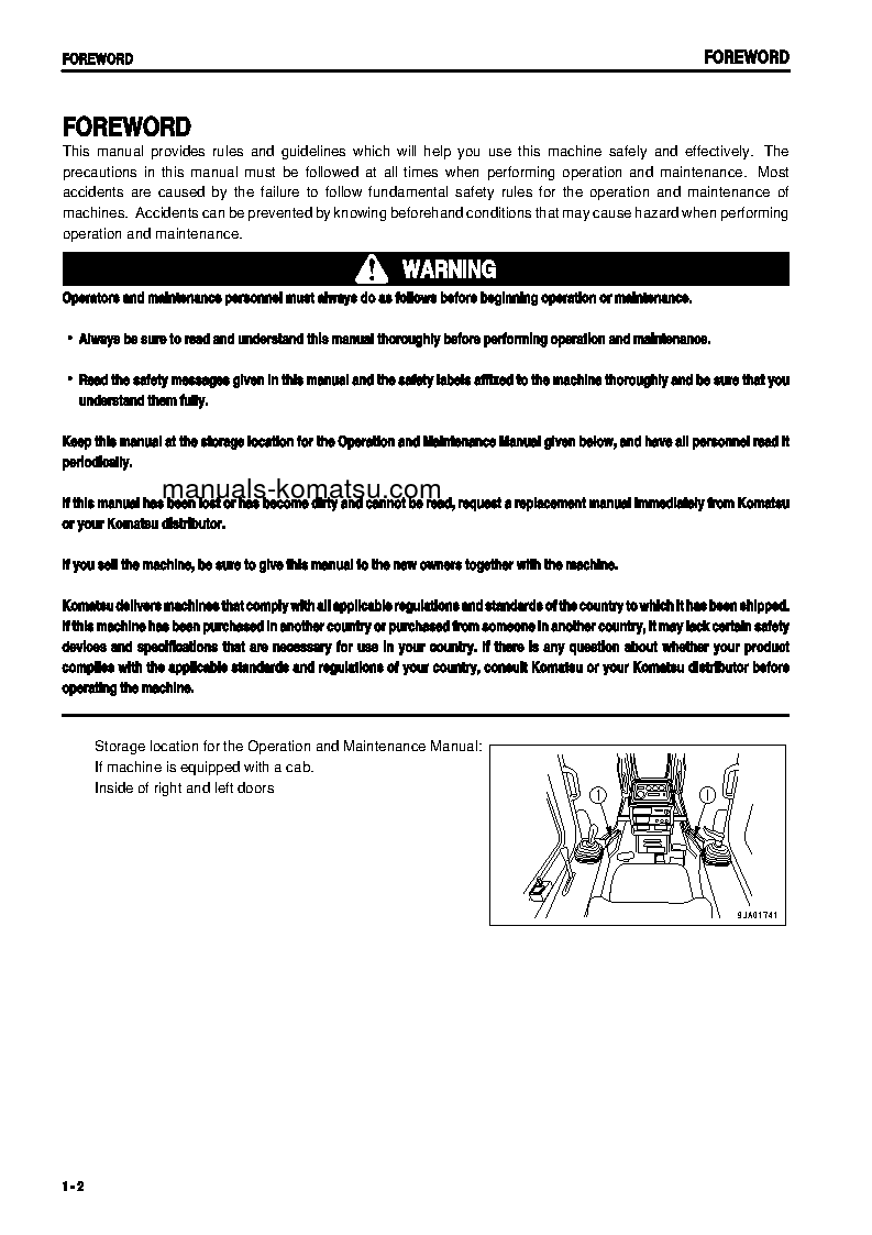 Protected: D61PX-12(BRA)-SA S/N B3001-UP Operation manual (English)