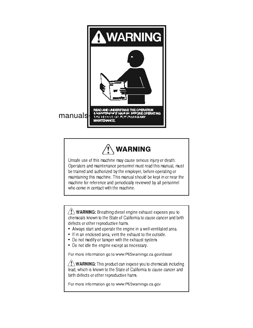 Protected: D61PXI-24(BRA) S/N B60001-B60752 Operation manual (English)