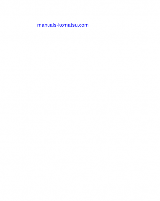 D51PX-24(BRA) S/N B20001-UP Operation manual (English)