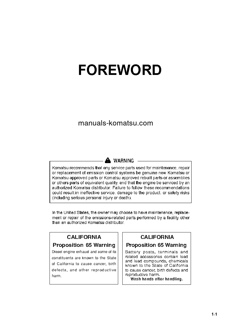 Protected: D51PX-24(BRA) S/N B20001-UP Operation manual (English)