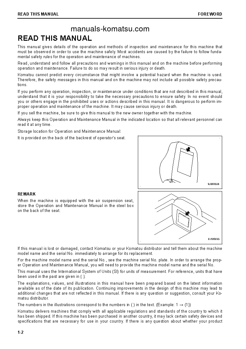 Protected: D51PX-24(BRA) S/N B20001-UP Operation manual (English)