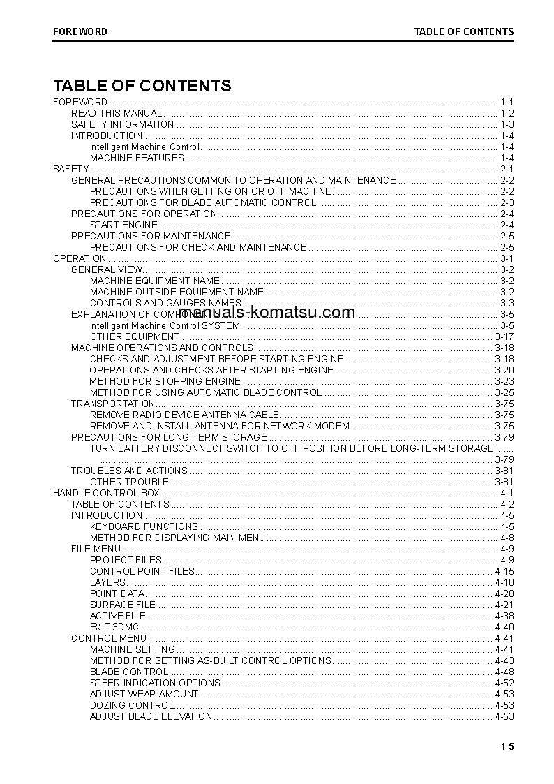 Protected: D51EXI-24(BRA) S/N B20001-UP Operation manual (English)