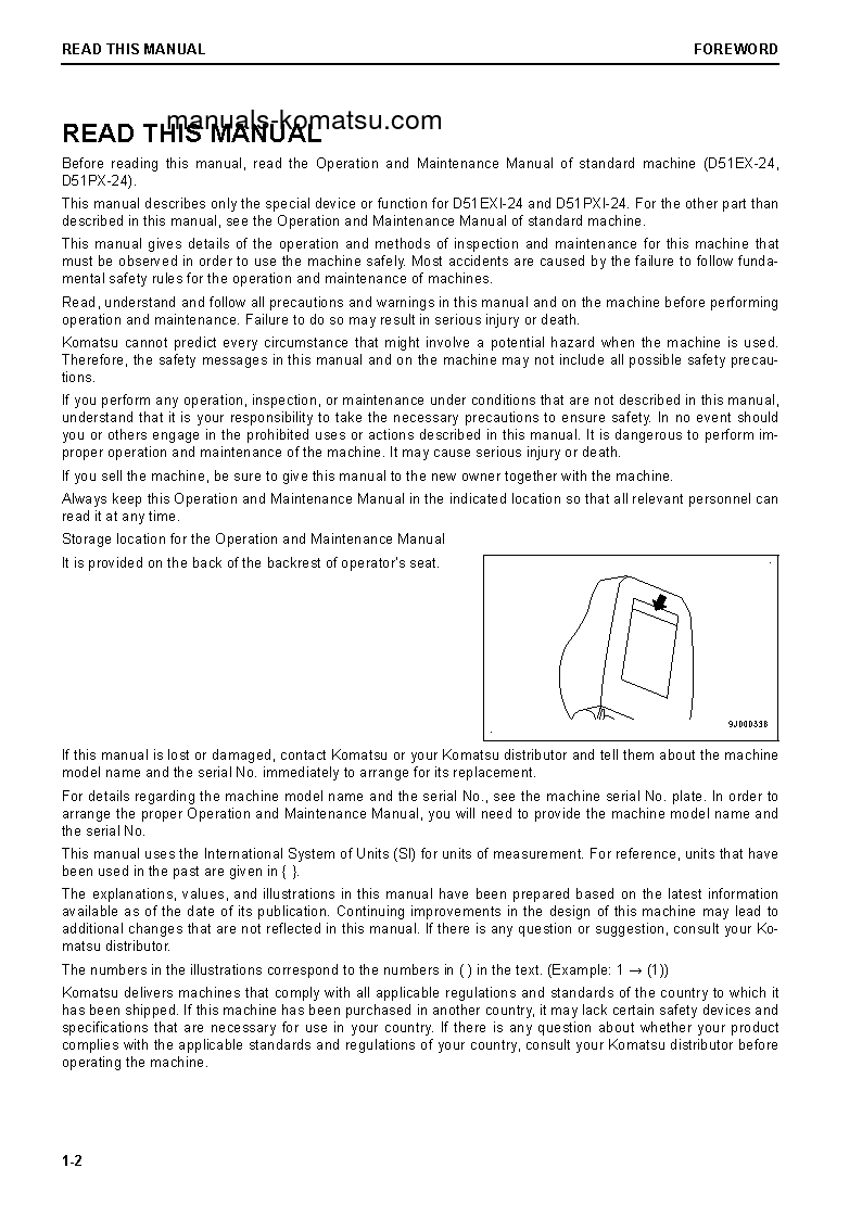 Protected: D51EXI-24(BRA) S/N B20492-B20711 Operation manual (English)