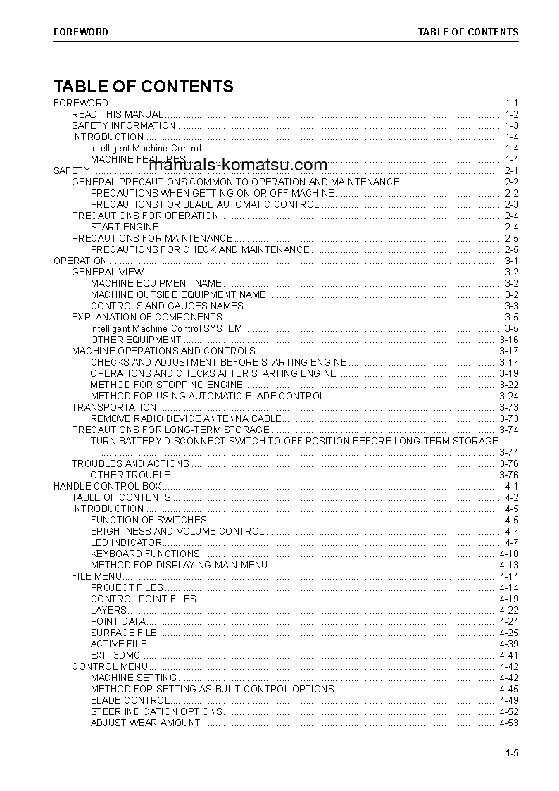 Protected: D51EXI-24(BRA) S/N B20492-B20711 Operation manual (English)