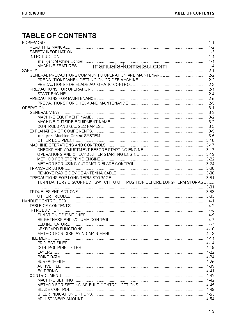 Protected: D61PXI-24(BRA) S/N B60909-UP Operation manual (English)