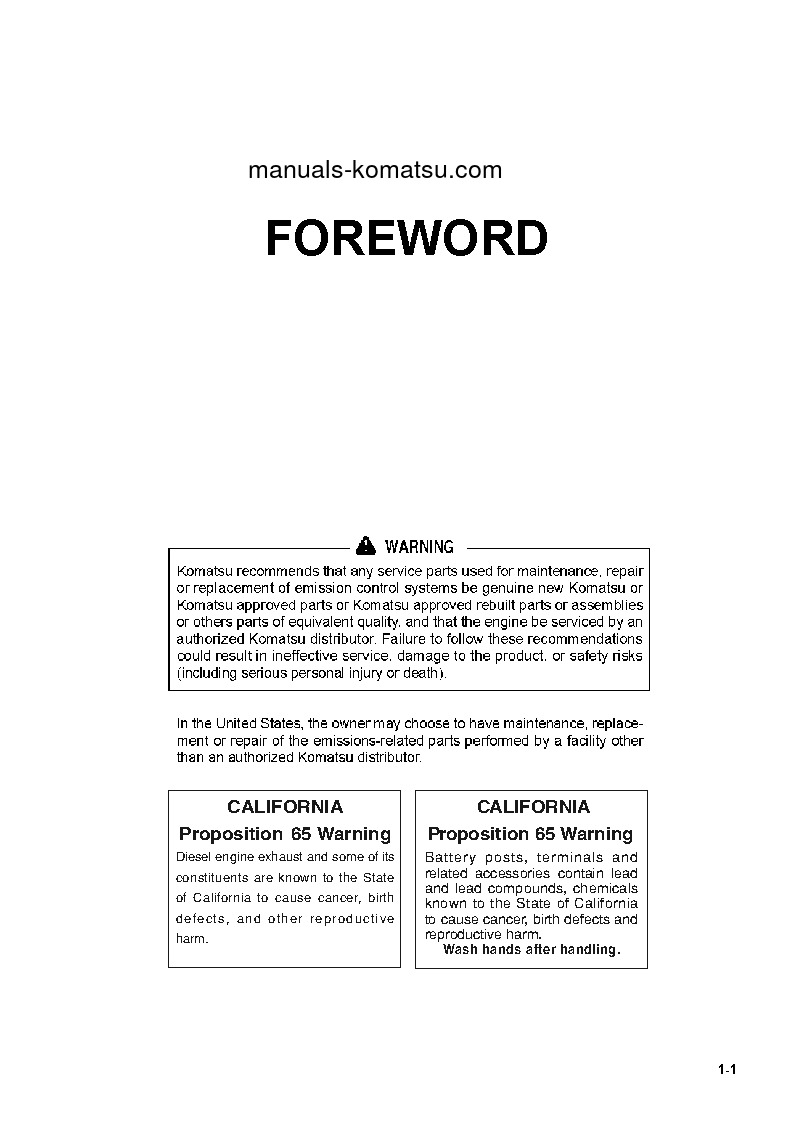 Protected: D51PX-24(BRA) S/N B20643-UP Operation manual (English)