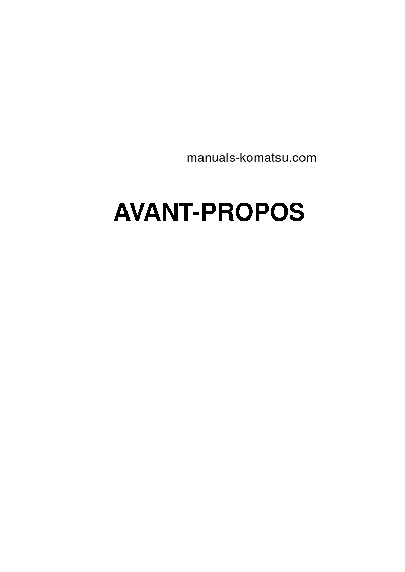 Protected: D61PX-15(BRA)-E0 S/N B46105-UP Operation manual (French)