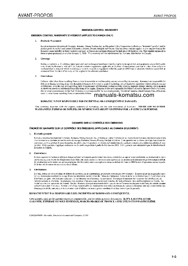 Protected: D61PX-15(BRA)-E0 S/N B46105-UP Operation manual (French)