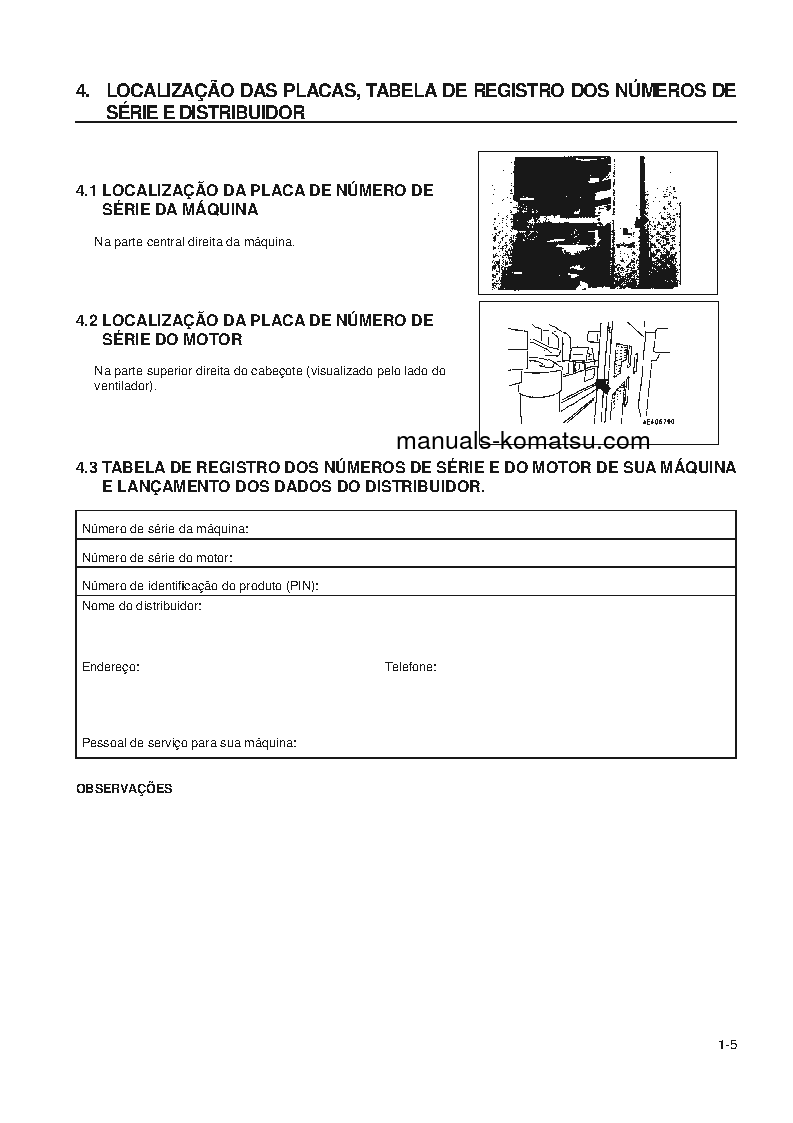 Protected: WD900-3(JPN) S/N 50001-UP Operation manual (Portuguese)