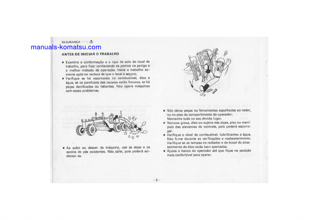 Protected: GD523R-1(JPN) S/N B1001-UP Operation manual (Portuguese)