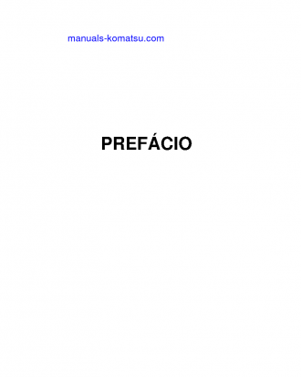PC138US-8(GBR) S/N 22056-UP Operation manual (Portuguese)