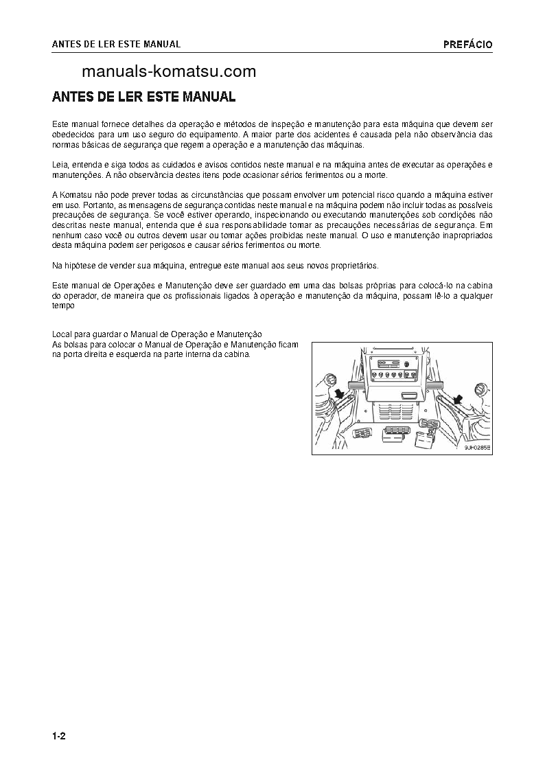 Protected: D85PX-15(JPN)-E0 S/N 1201-UP Operation manual (Portuguese)