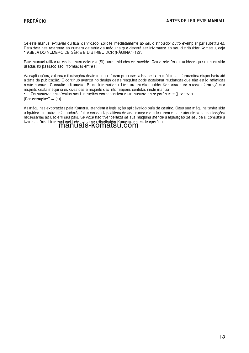 Protected: D85PX-15(JPN)-E0 S/N 1201-UP Operation manual (Portuguese)