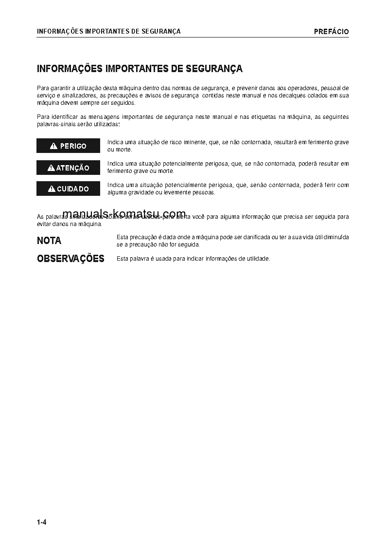 Protected: D85PX-15(JPN)-E0 S/N 1201-UP Operation manual (Portuguese)