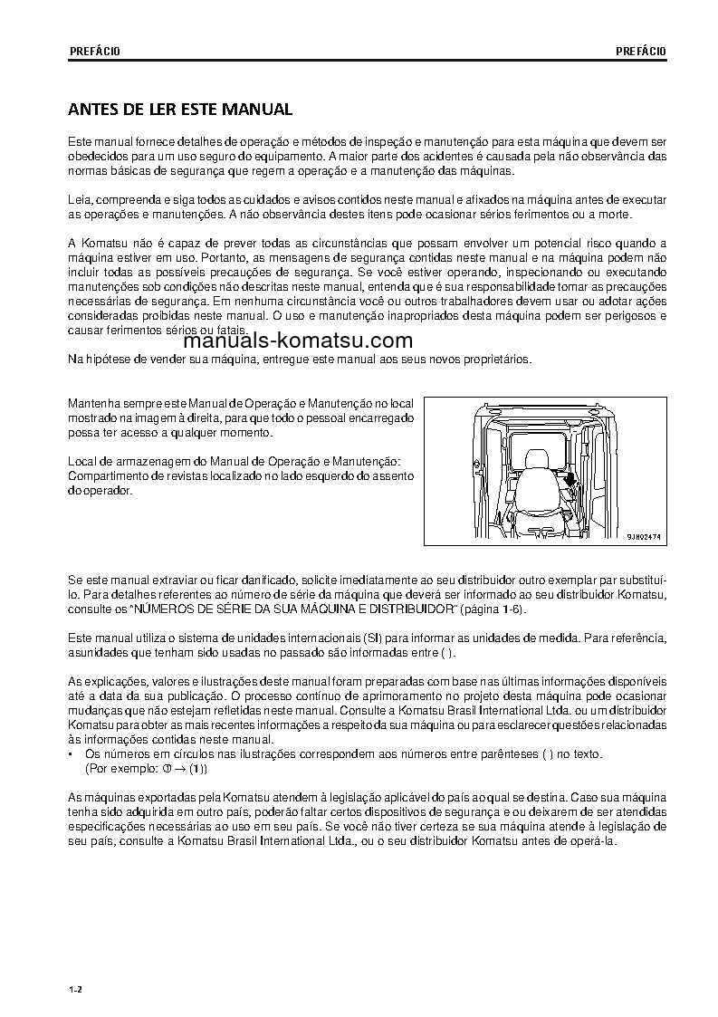 Protected: PC600LC-8(JPN) S/N 30001-UP Operation manual (Portuguese)