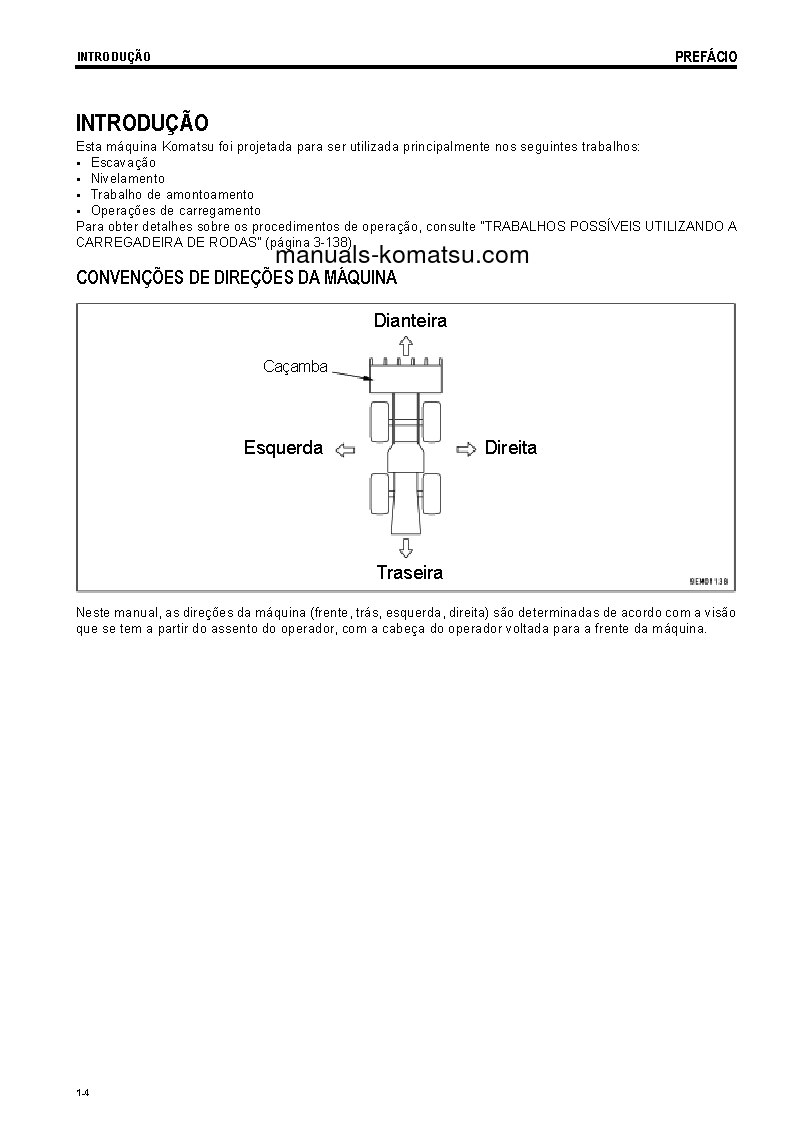 Protected: WA500-6(JPN) S/N 55001-UP Operation manual (Portuguese)