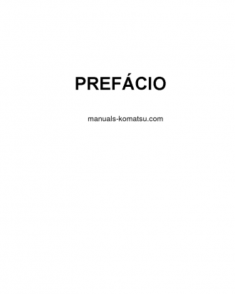 WA380-6(JPN) S/N 65001-UP Operation manual (Portuguese)