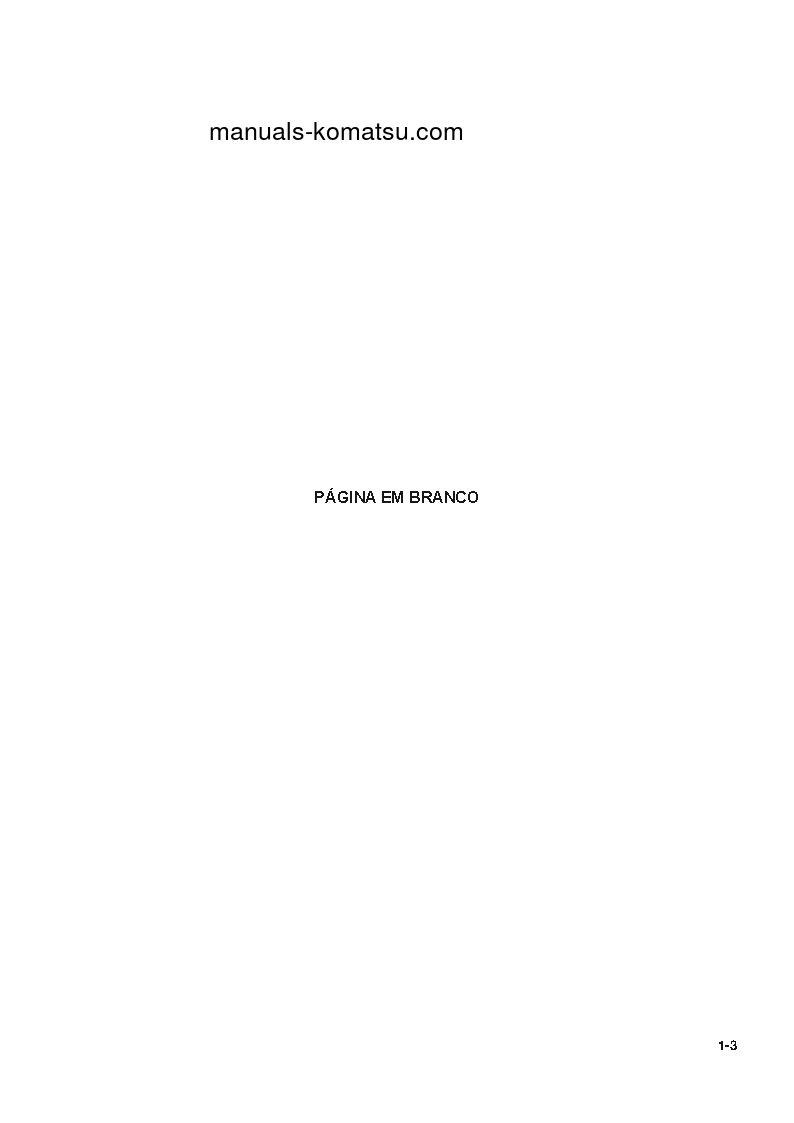 Protected: D475A-5(JPN)-E0 S/N 30001-UP Operation manual (Portuguese)