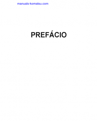 D155AX-6(JPN) S/N 80001-UP Operation manual (Portuguese)