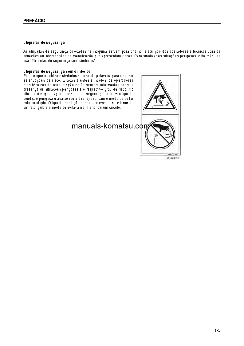 Protected: PC55MR-3(JPN) S/N 15001-UP Operation manual (Portuguese)