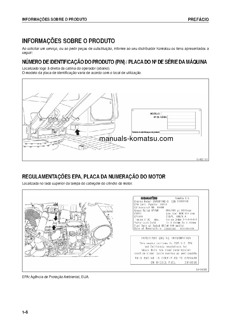 Protected: PC300LC-8(JPN) S/N 60001-UP Operation manual (Portuguese)