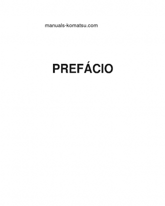 PC350LC-8(BRA) S/N B10001-UP Operation manual (Portuguese)
