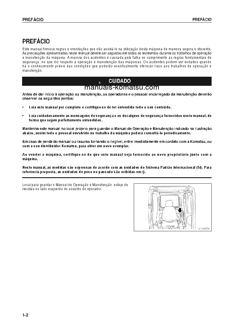 Protected: PC350LC-8(BRA) S/N B10001-UP Operation manual (Portuguese)