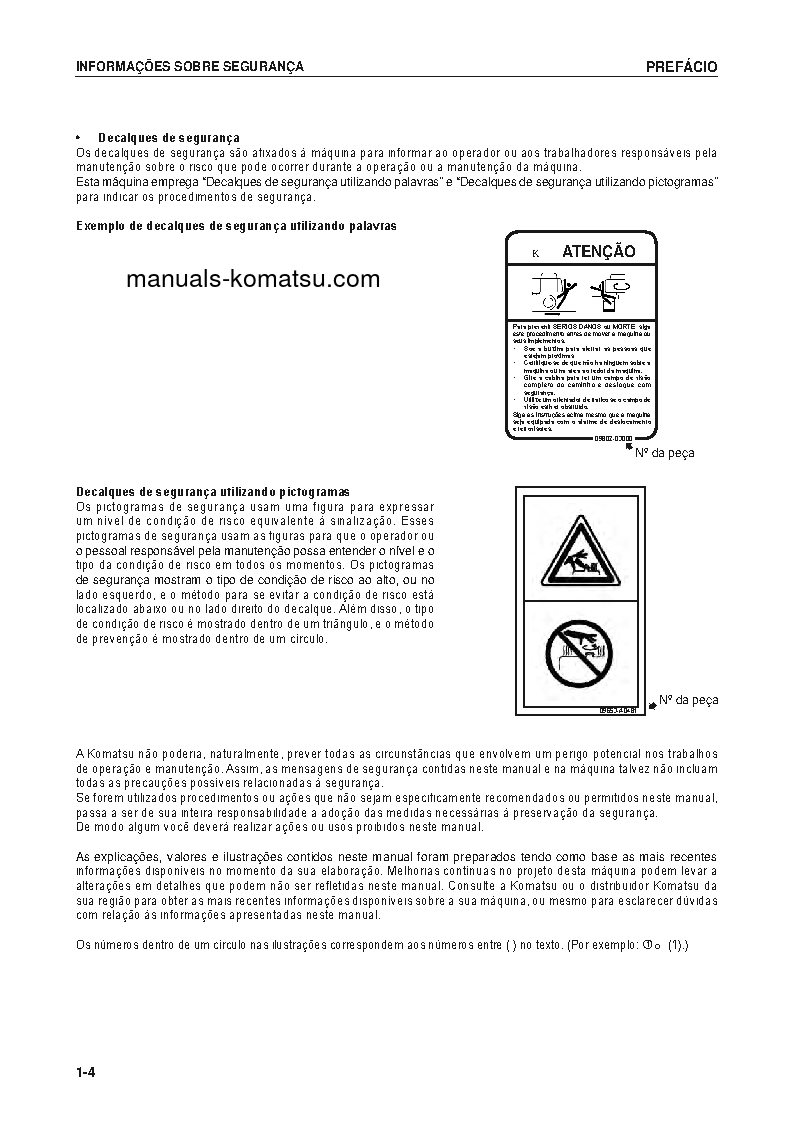 Protected: PC350LC-8(BRA) S/N B10001-UP Operation manual (Portuguese)