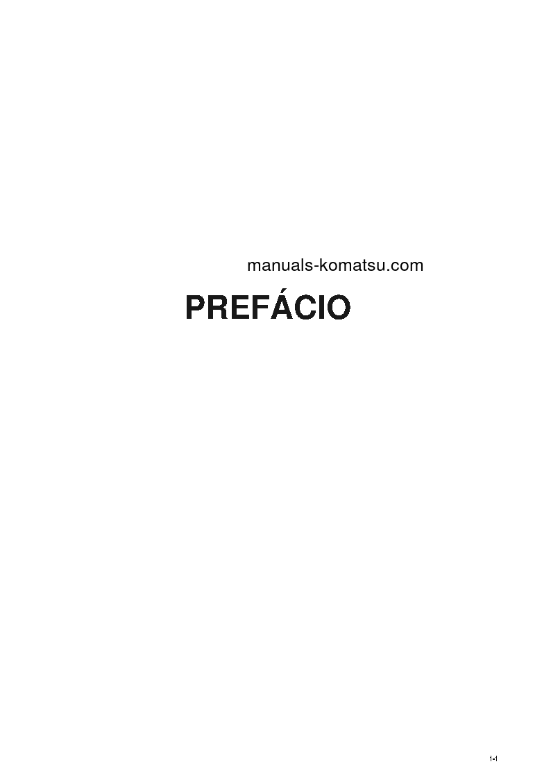 Protected: PC138USLC-8(JPN) S/N 20001-UP Operation manual (Portuguese)