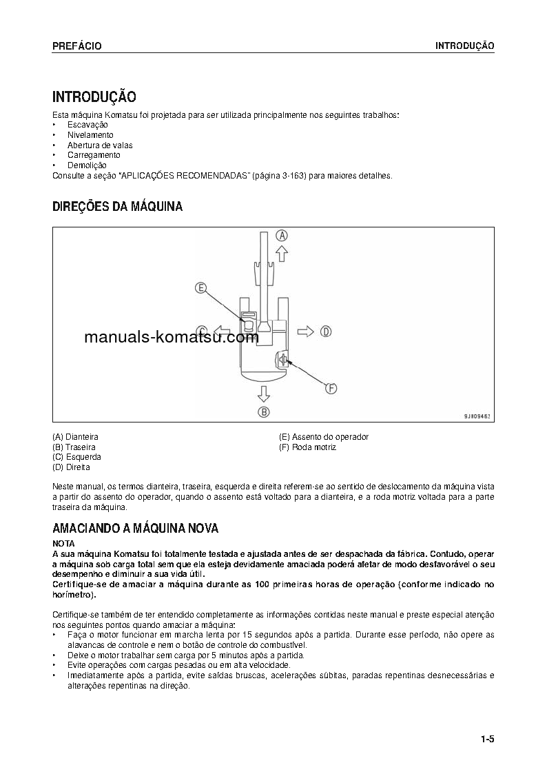 Protected: PC200-8(BRA) S/N B30001–UP Operation manual (Portuguese)