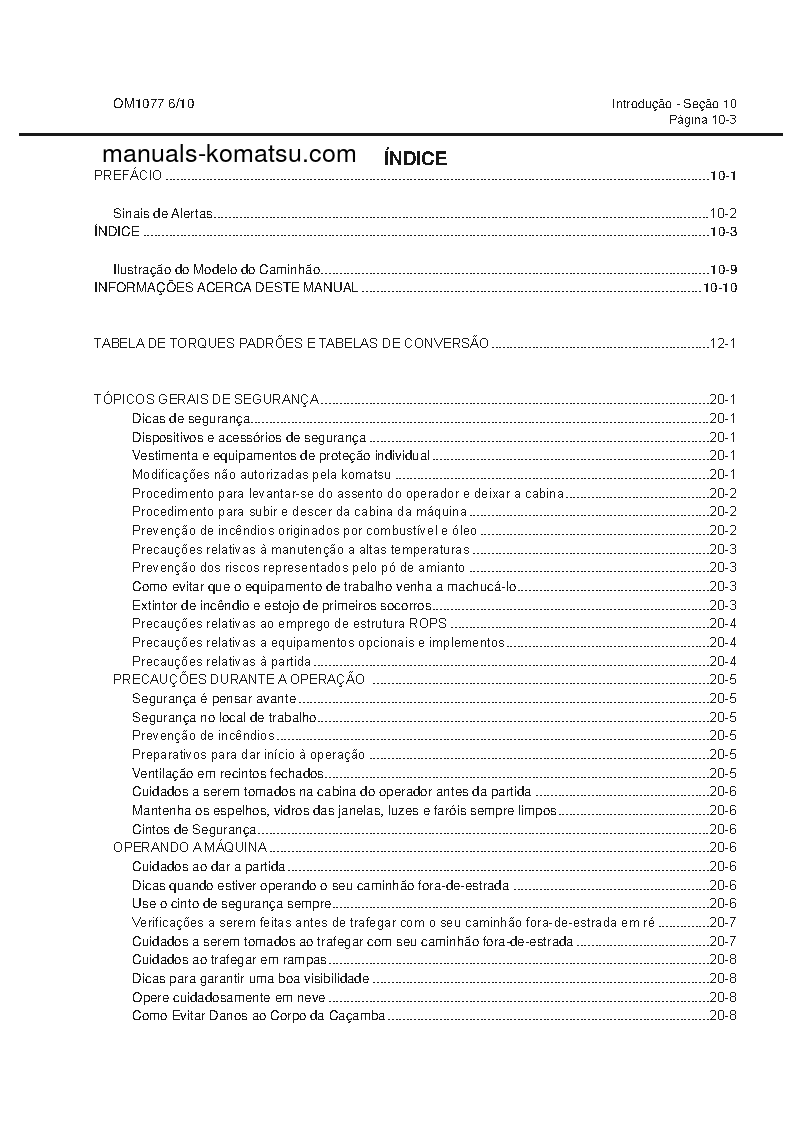 Protected: 830E-1(USA)-AC S/N A30339-UP Operation manual (Portuguese)